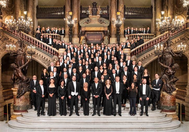La Orquesta de la Ópera Nacional de París.