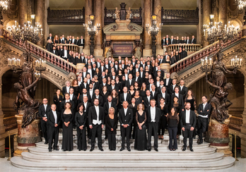 La Orquesta de la Ópera Nacional de París.