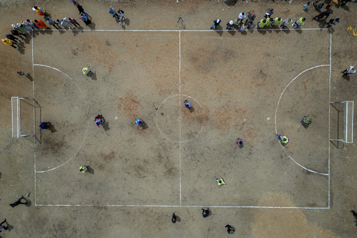 Todas las jugadoras son mujeres. (Luis Acosta | AFP) Todas las jugadoras son mujeres.
