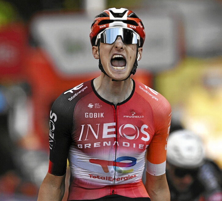 Explosión de alegría de Ben Turner en la exigente meta de Voiron.