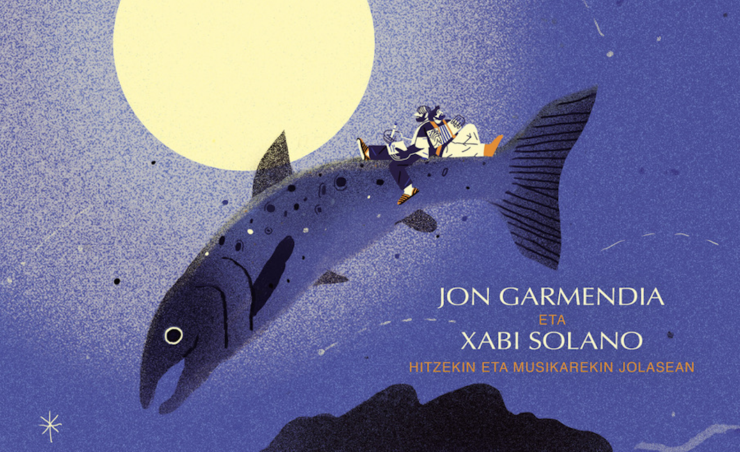 ‘Bidasoatik harago’ ikuskizunaren kartela.