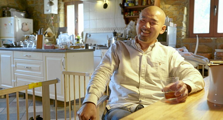 El japonés radicado en Euskal Herria Tetsuro Maeda.