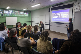 Towanda Rebelsek Laudion emandako hitzaldia, ‘Zukutu feinismoa’ azken jarduera feministen testuinguruan.