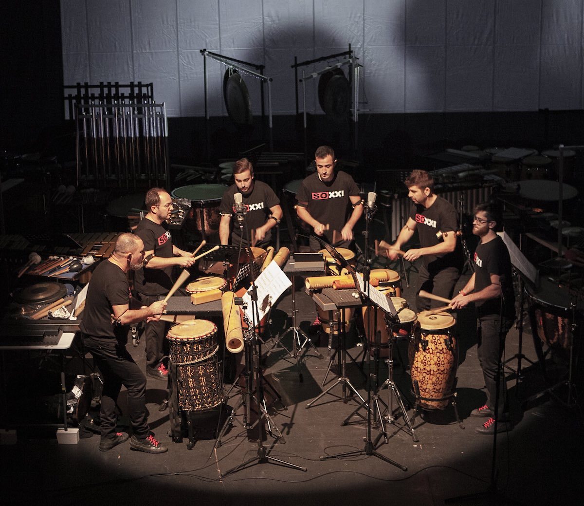 El ensemble de percusión SoXXI.