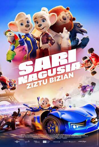 ‘Sari nagusia: ziztu bizian’ filma estreinatzen da gaur euskaraz.  