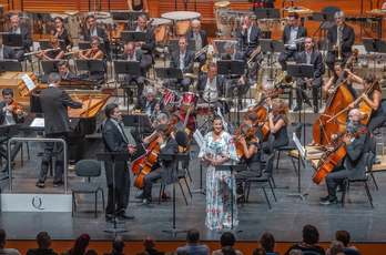 «Wst Side Story», con la Euskadiko Orkestra, el Coro Easo y un amplio elenco encabezado por Miren-Urbieta Vega. 