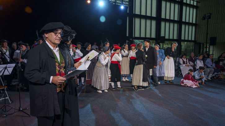 Zarauzko euskal jaien mendeurrena ospatu zuten iaz.