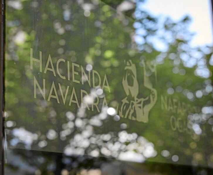 Imagen de una oficina de la Hacienda navarra.