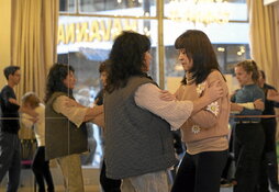 Tango saio bat, Buenos Airesko Ramos Mejia ospitale publikoan.