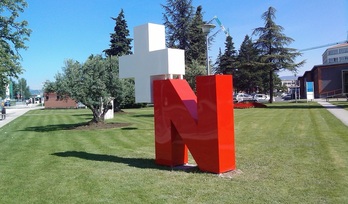 Entorno del Hospital Universitario de Nafarroa.