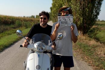 Fotografía del rodaje de ‘Caro Nanni’.