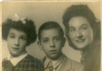 Foto familiar que ha recogido Susperregi en su libro.