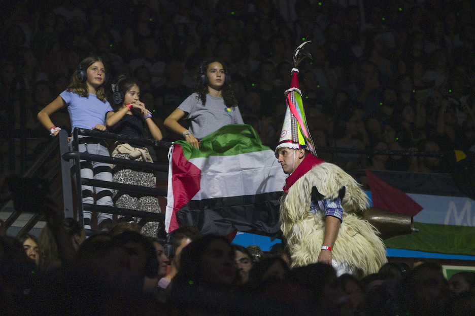 Palestina ere egon da kontzertuan.