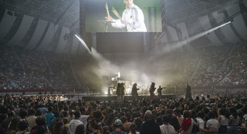 Ostiraleko irudi ikusgarria. Igandean itxiko du ZETAk Illunbeko hiru kontzertuak. 