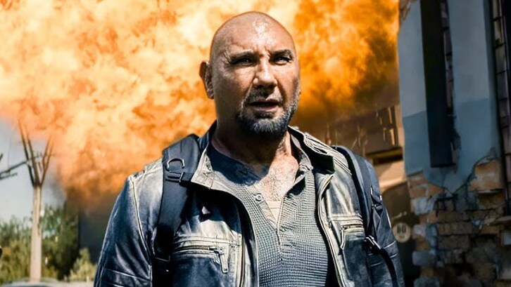 Dave Bautista en una escena de ‘Afterburn (Zona cero)’.