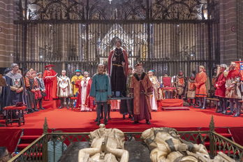 Iruñea está celebrando el 600 aniversario del fallecimiento del rey Carlos III el Noble.