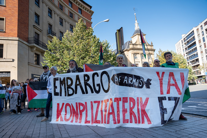 BDZk deitutako elkarretaratzea Iruñean.