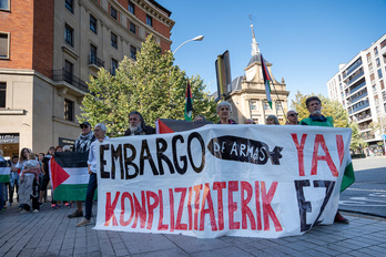 BDZk deitutako elkarretaratzea Iruñean.