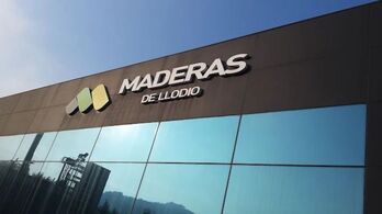 Fachada de las instalaciones de Maderas de Llodio.