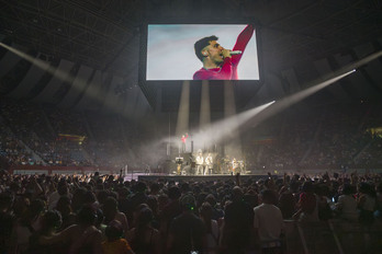 Zetak Donostian eskainitako kontzertua. 