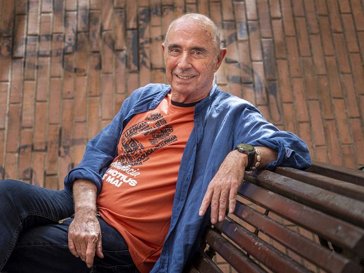 El presidente de la Assamblea Nacional Catalana, Lluís Llach.
