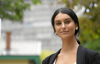 Eluska Leibar Alcorta, GAUR8rentzat posatzen.