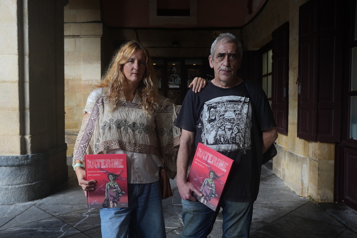 Maitena Illarramendi eta Iñigo Sarasola.