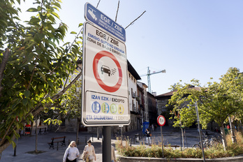 Emisio Gutxiko Eremua indarrean da Gasteizen astelehen honetatik.