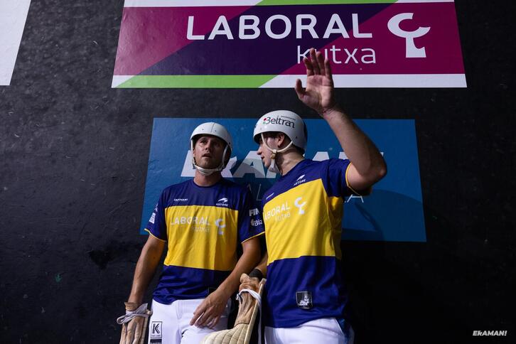 Basque y Urreisti analizan el partido.