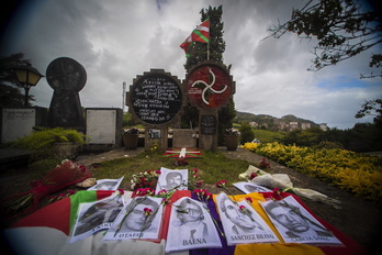 2022an Zarautzen egindako ekitaldian Txiki eta Otaegi gogoratu zituzten.