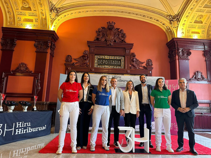 Astearte honetan aurkeztu dute Hiru Hiriburuak txapelketa.