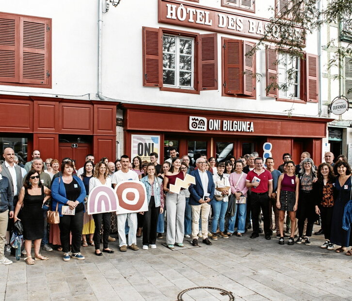 On.eus plataformaren aurkezpen agerraldia.