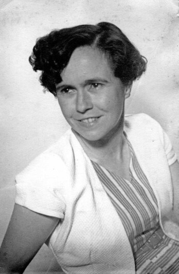 Amale Arzelusek Andoni Zinkunegiri eskutitz bidez bidalitako lehen argazkia.