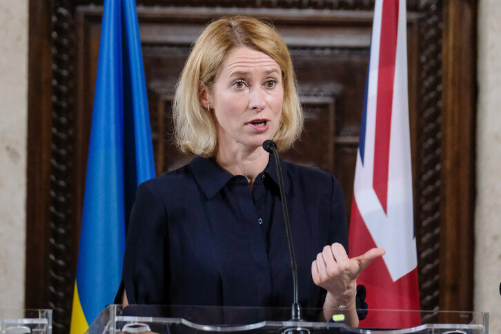 Kaja Kallas ha asegurado que las medidas adoptadas no suponen un «castigo» a Israel.