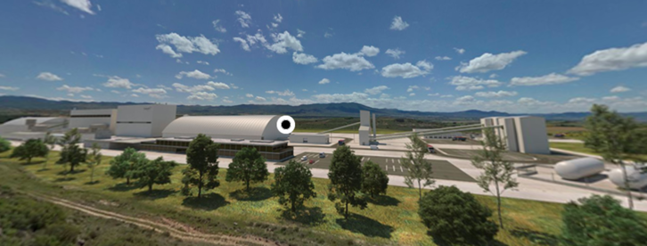 Proyecto de las instalaciones de la mina Muga.