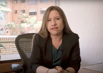 Paula Gaviria, especialista en derechos humanos y desplazamiento forzado y, actualmente, Relatora Especial de la ONU sobre los derechos humanos de los desplazados internos.