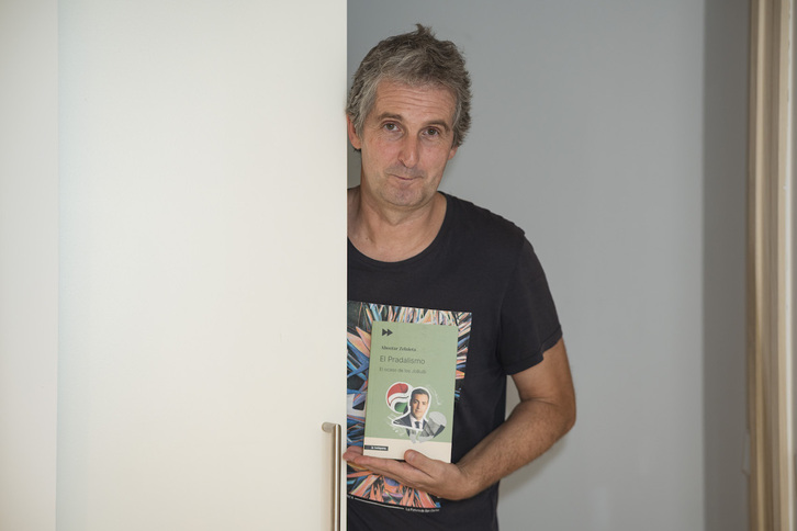 Ahoztar Zelaieta, autor de 'El Pradalismo. El ocaso de los JoBuBi'.