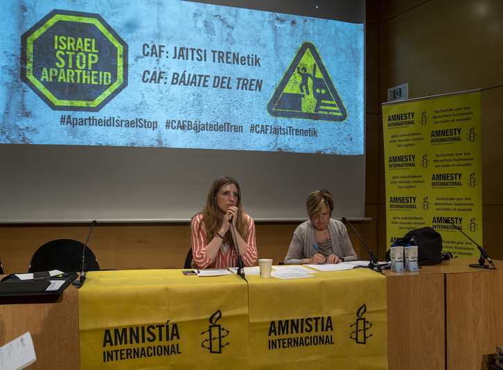 2023an jada Amnesty International taldeak seinalatu zuen CAF enpresa.