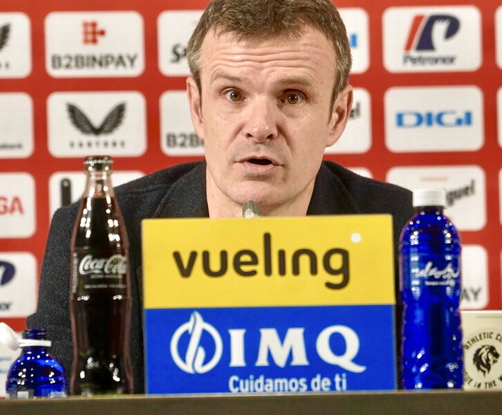 Uriarte explicó pormenorizadamente los pasos dados con el fichaje de Laporte