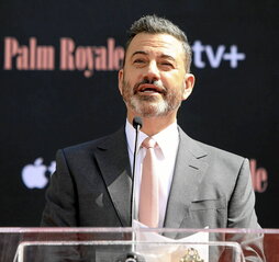 Jimmy Kimmel telebistako aurkezle ezaguna.  Europa Press