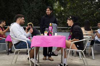 TindEHER proiektuko ‘Matxak’ edo bikoteak aurkeztu dituzte Etxarri-Aranatzen.