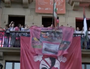 San Juan taldeko arraunlariak, Pasai Donibanen.