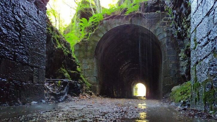 Ibilbidearen zati bat.