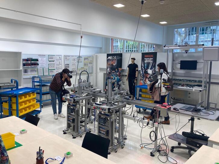 Mugikortasun eta Logistikako Laborategi berria, Gasteizko Ingeniaritza Eskolan.