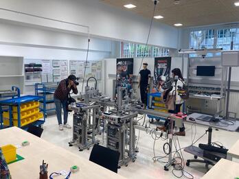 Mugikortasun eta Logistikako Laborategi berria, Gasteizko Ingeniaritza Eskolan.