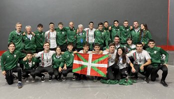 Argentinan, Trinketeko 23 urtez azpiko Munduko Txapelketa euskal selekzioa.