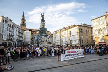 Imagen de archivo de una movilización contra las agresiones machistas.