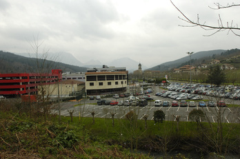 Vista del polígno industrial de Elorrio, donde Ekologistak Martxan considera que hay espacio suficiente para acoger más empresas sin necesidad de habilitar otro espacio diferente.