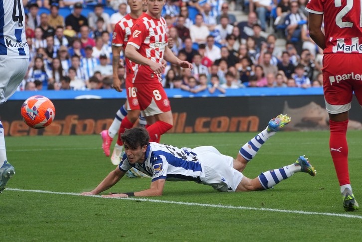 La Real no gana en Anoeta desde el pasado 18 de mayo, en el que lo hizo contra el Girona (3-2).