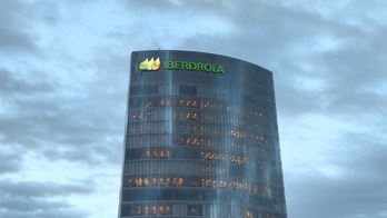 Torre Iberdrola, en Bilbo.